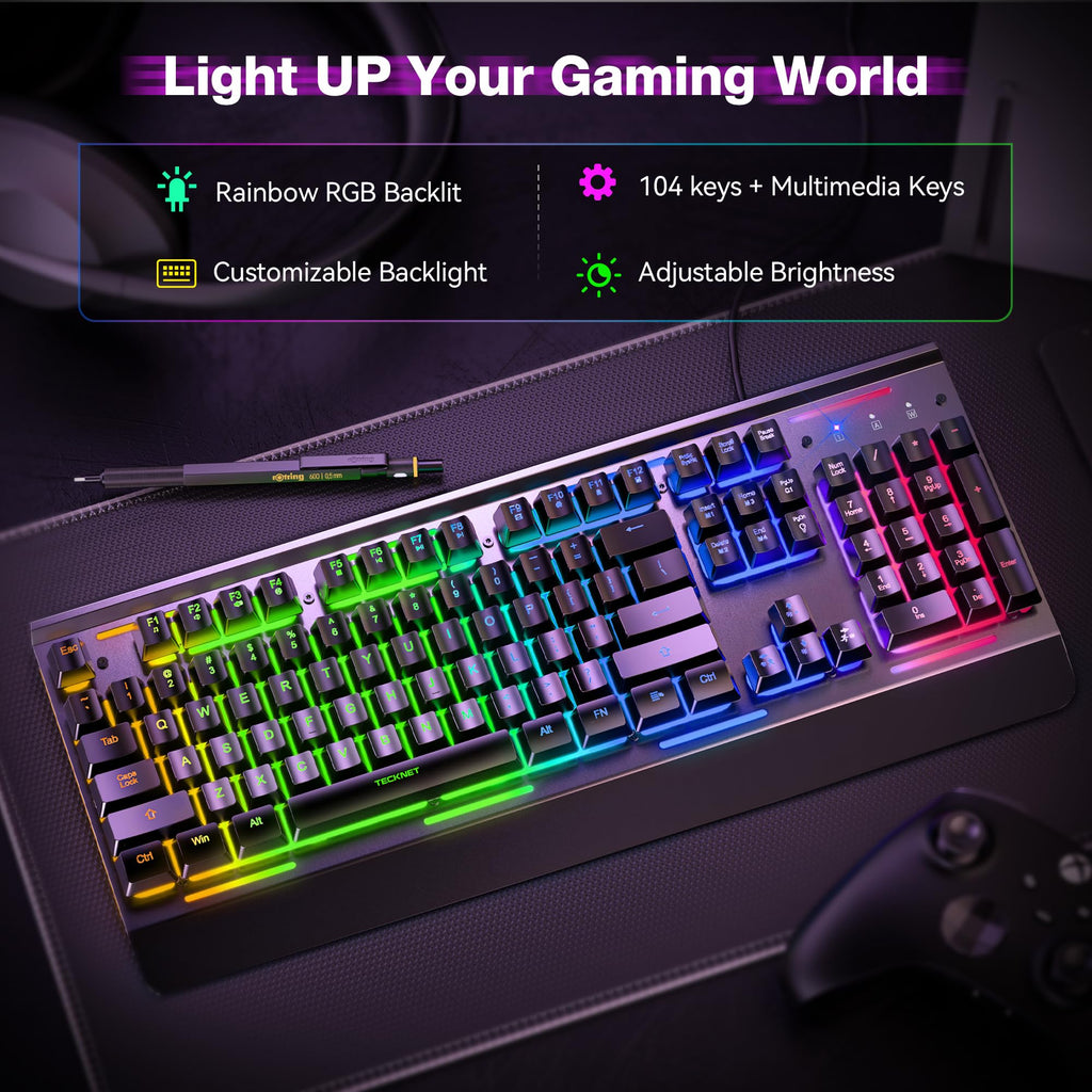 TECKNET Gaming Keyboard
